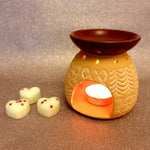 Mini kasbah terracotta wax warmer starter kit