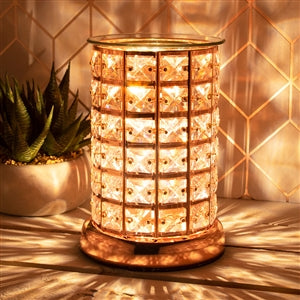 Rose gold touch sensitive oil warmer/lamp